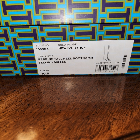 Tory Burch Ivory Perrine Tall Heel Boot - Picture 5 of 5